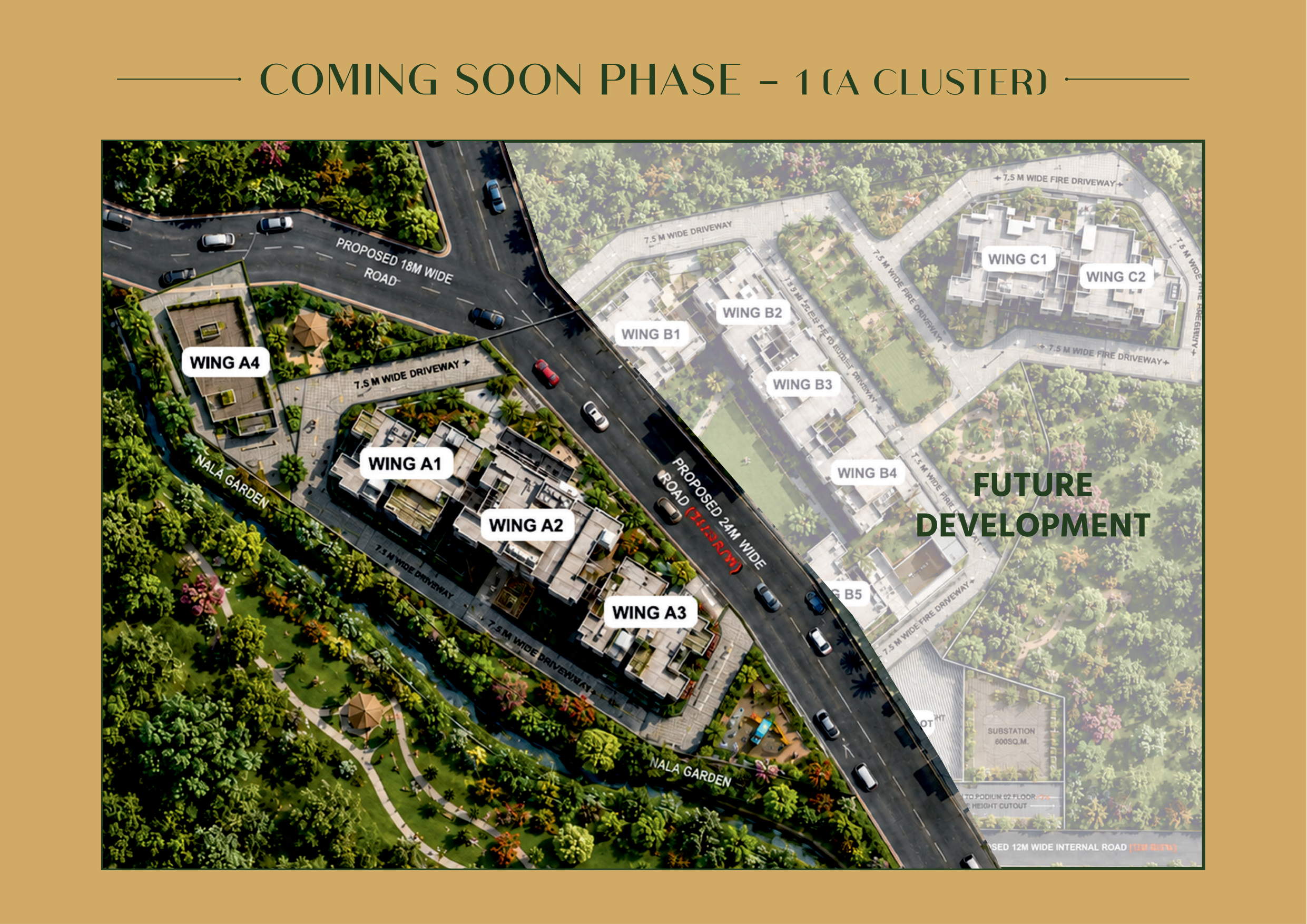 Coming soon phase one layout