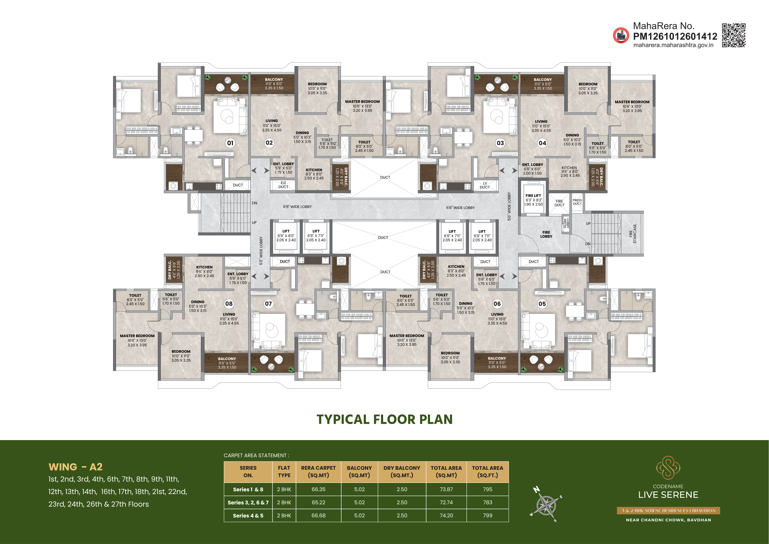 Typical floor plan
